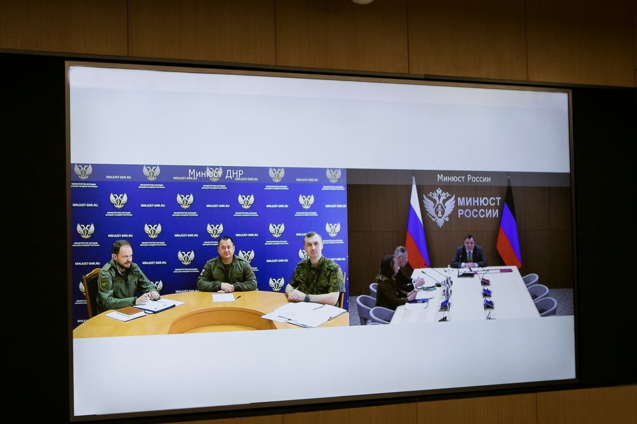 Минюсты России и ДНР подписали соглашение о сотрудничестве